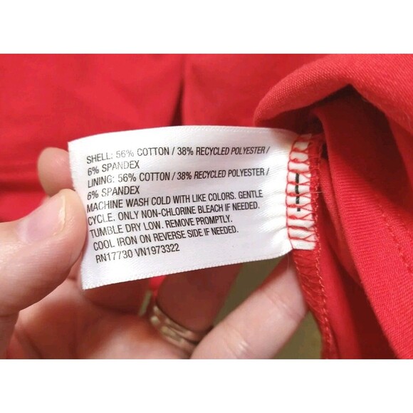 WILD FABLE WOMENS XXL RED TANKINI TOP BRALETTE CROPPED BACK STRAP STRETCH SOLID - Picture 9 of 11